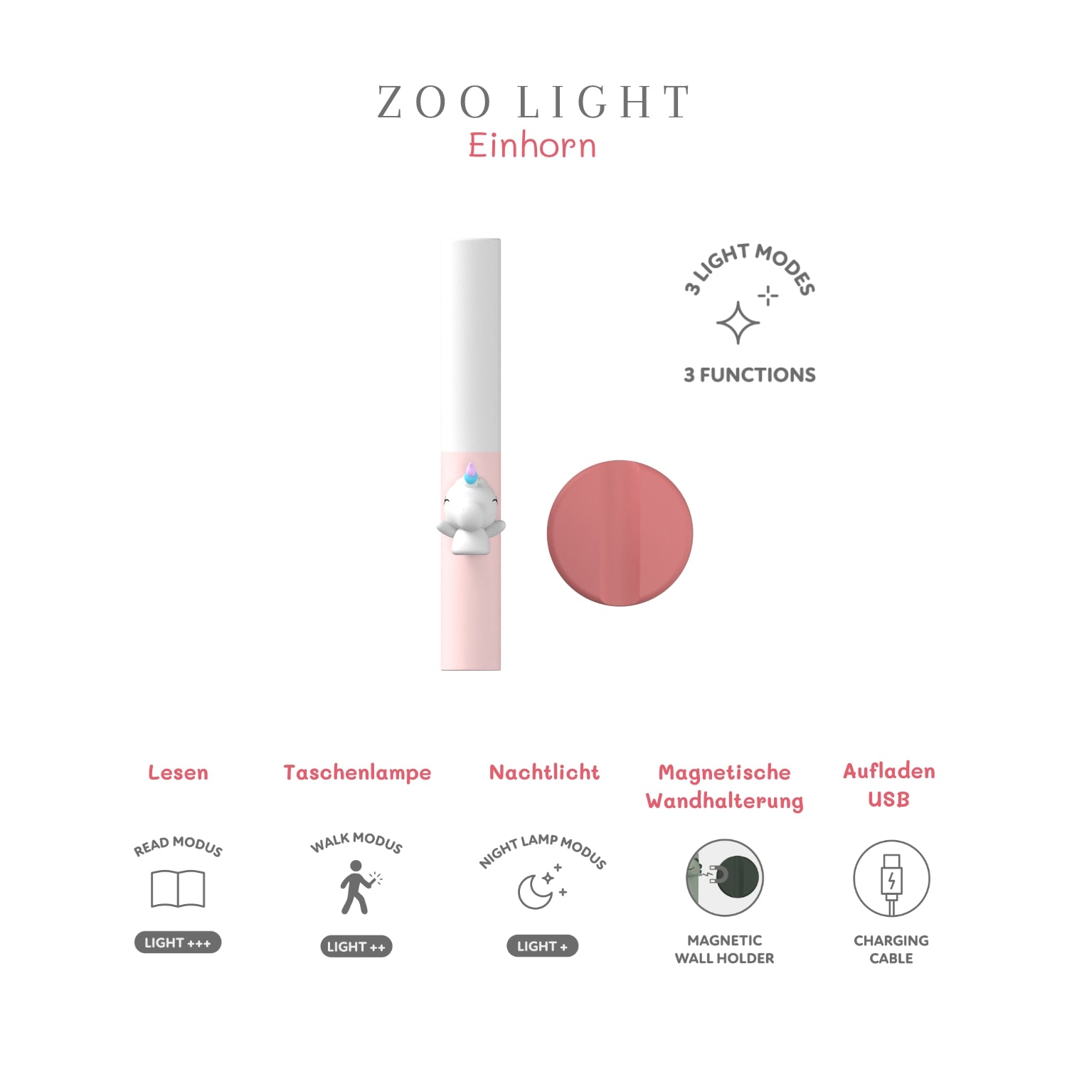 Zoo light zaklamp unicorn