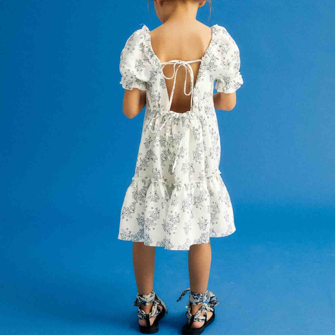 ATENEA DRESS ROSES PRINT - Charly's