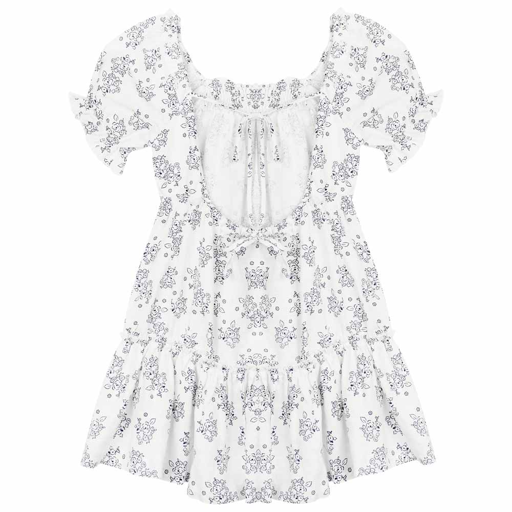 ATENEA DRESS ROSES PRINT - Charly's