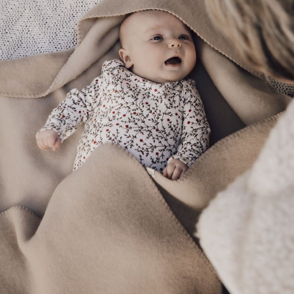 Baby omslagdoek merinowol - Charly's