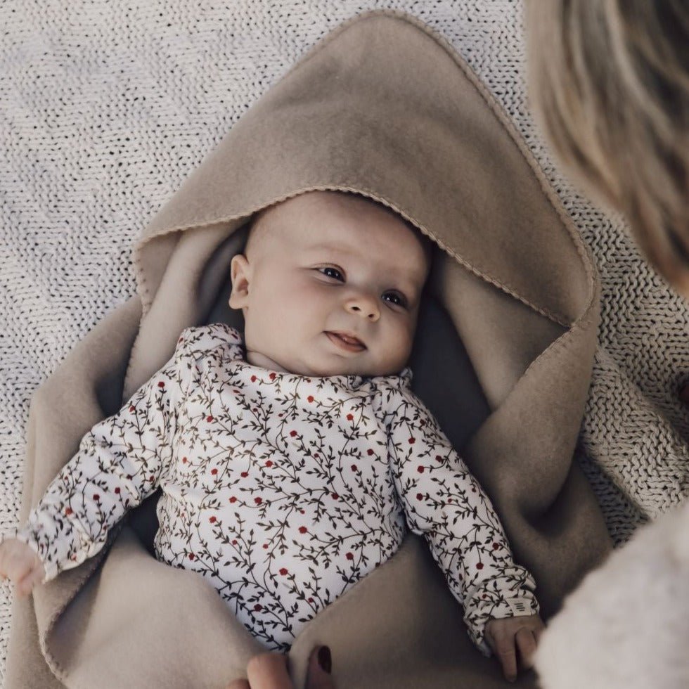 Baby omslagdoek merinowol - Charly's