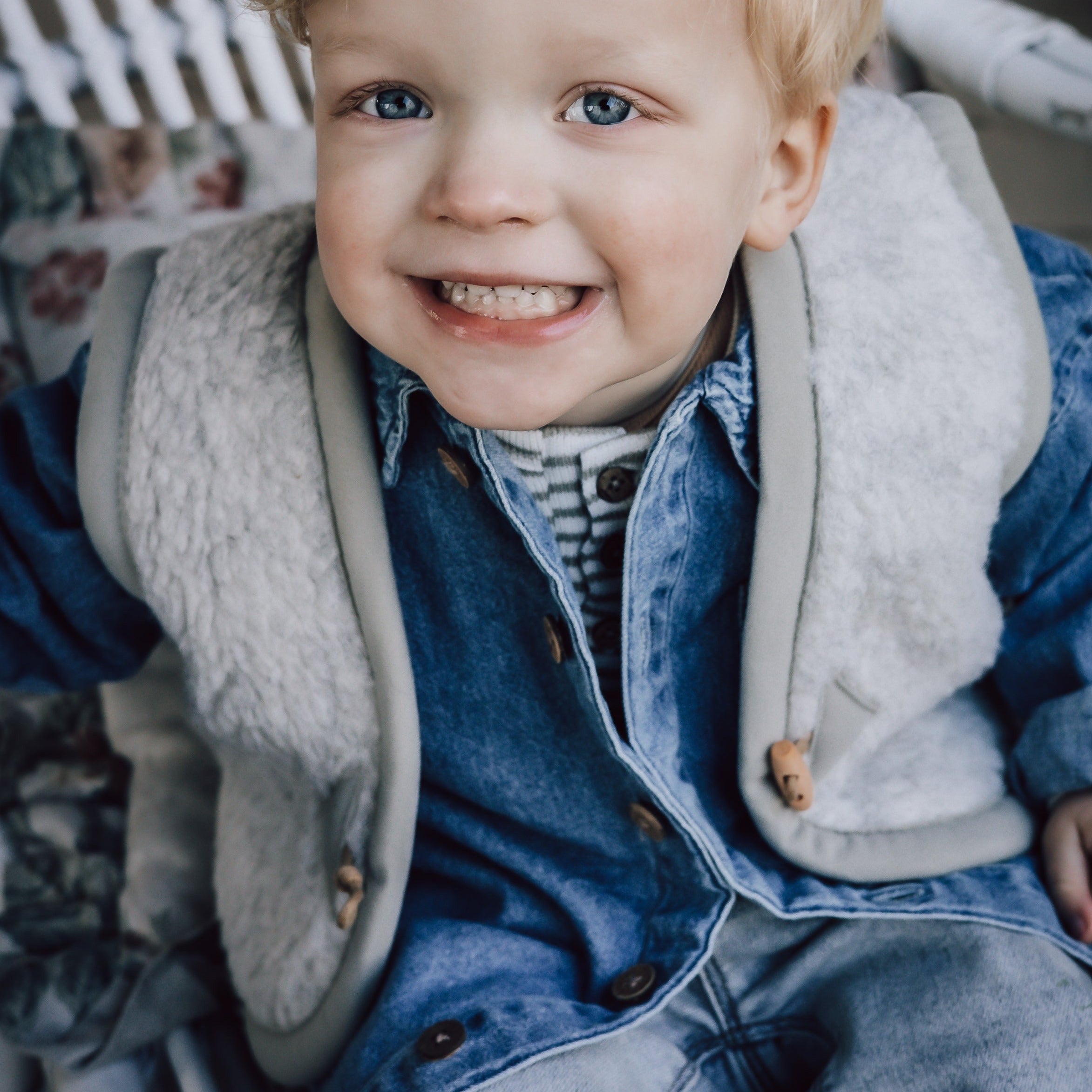 Bodywarmer junior grijs - Charly's