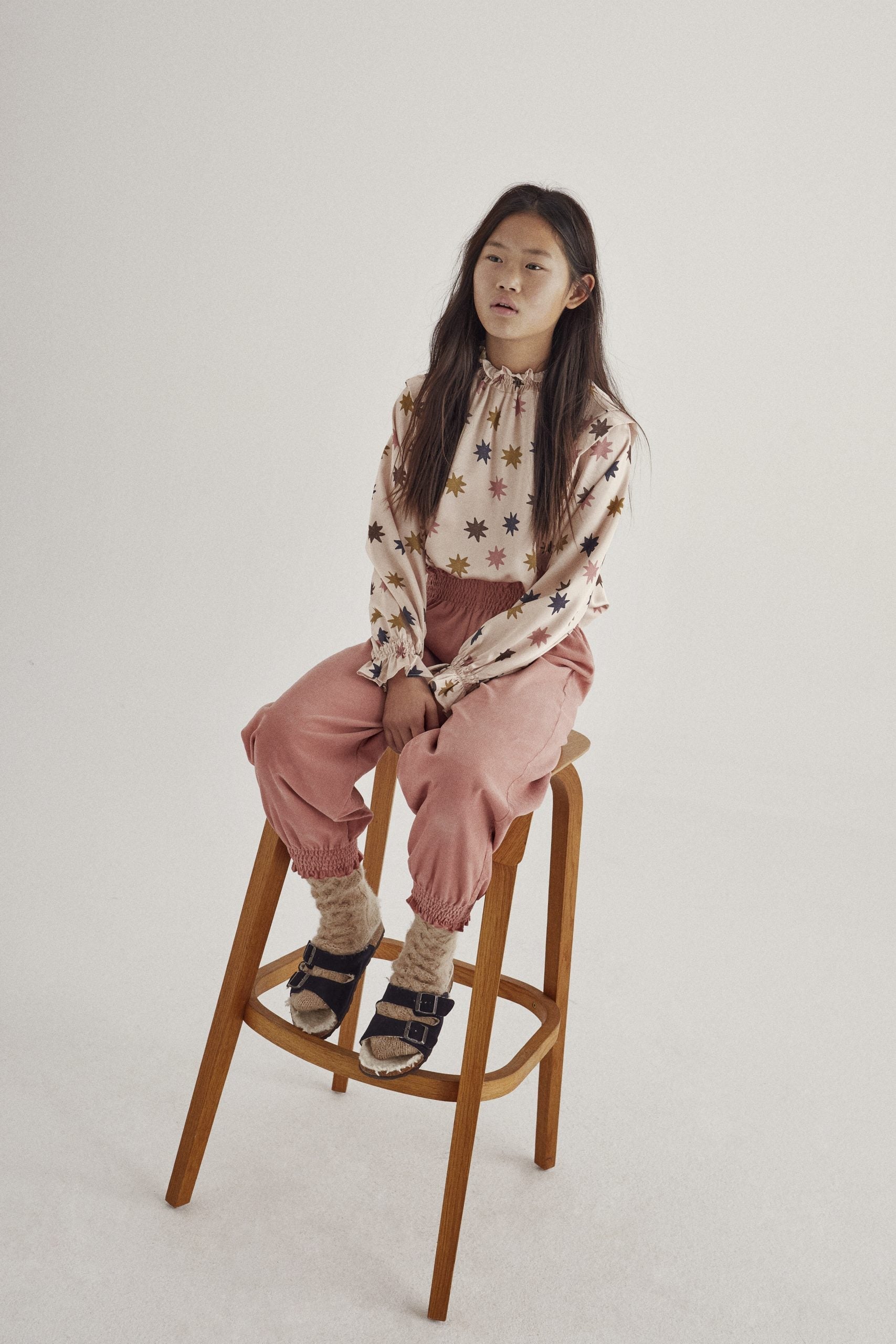 DARIA BLOUSE - STAR PRINT - Charly's