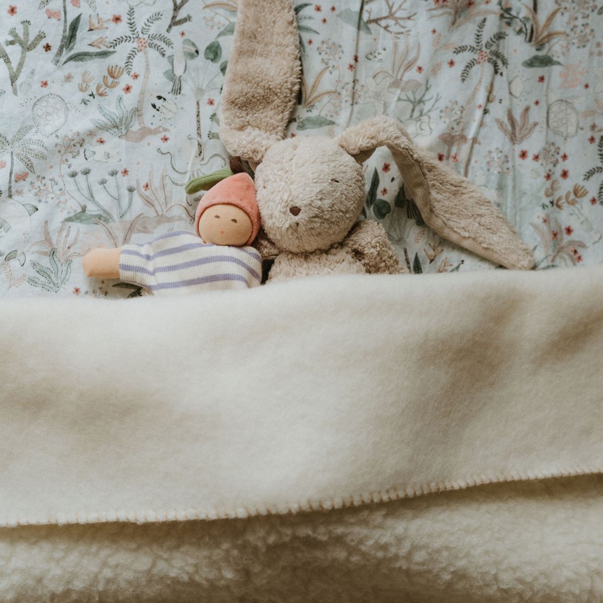 Deken modern wol - Charly's