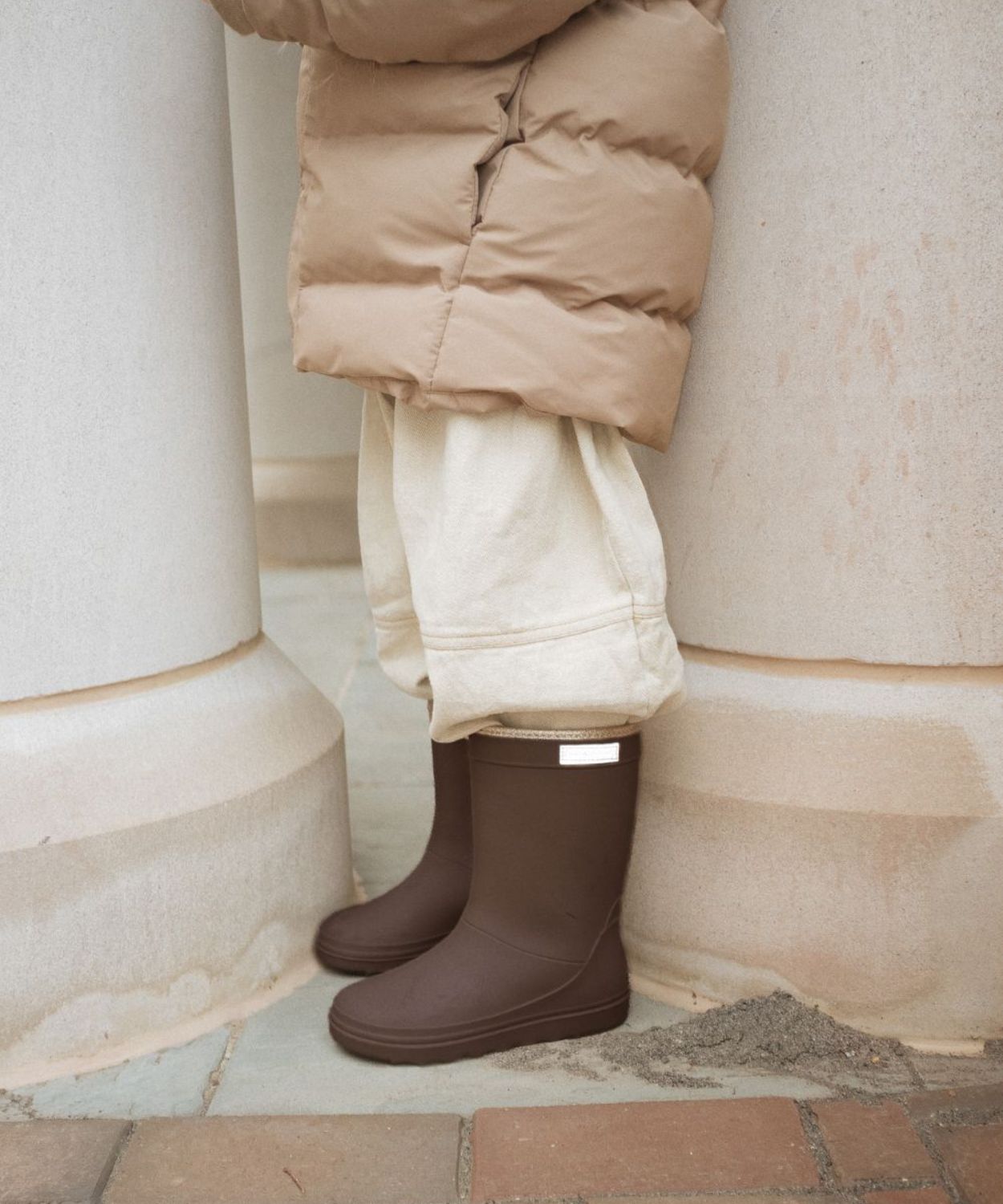 Thermoboots glitter limited edition coffee bean enfant