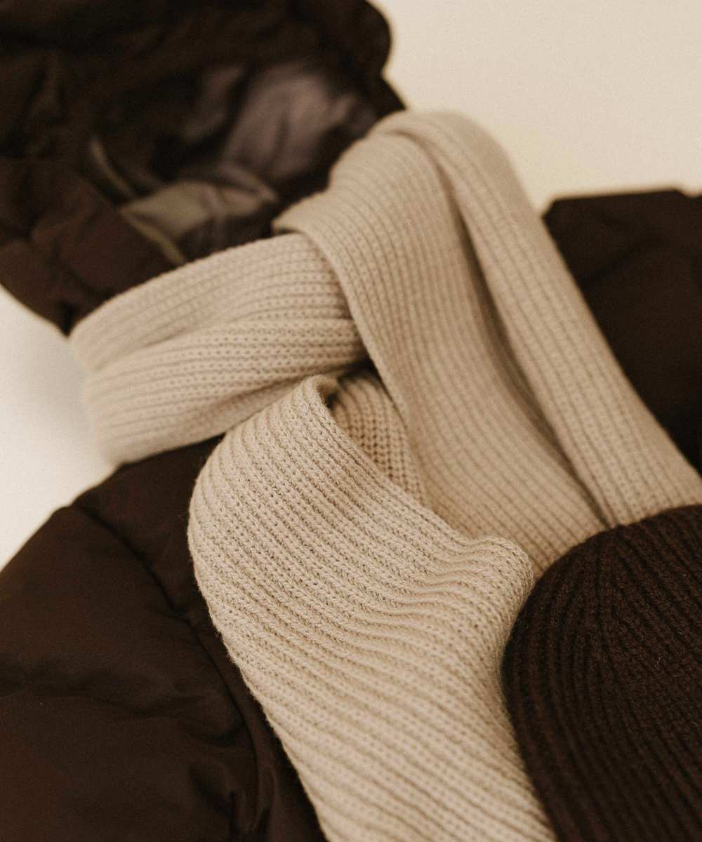 Winterjas coffee bean enfant