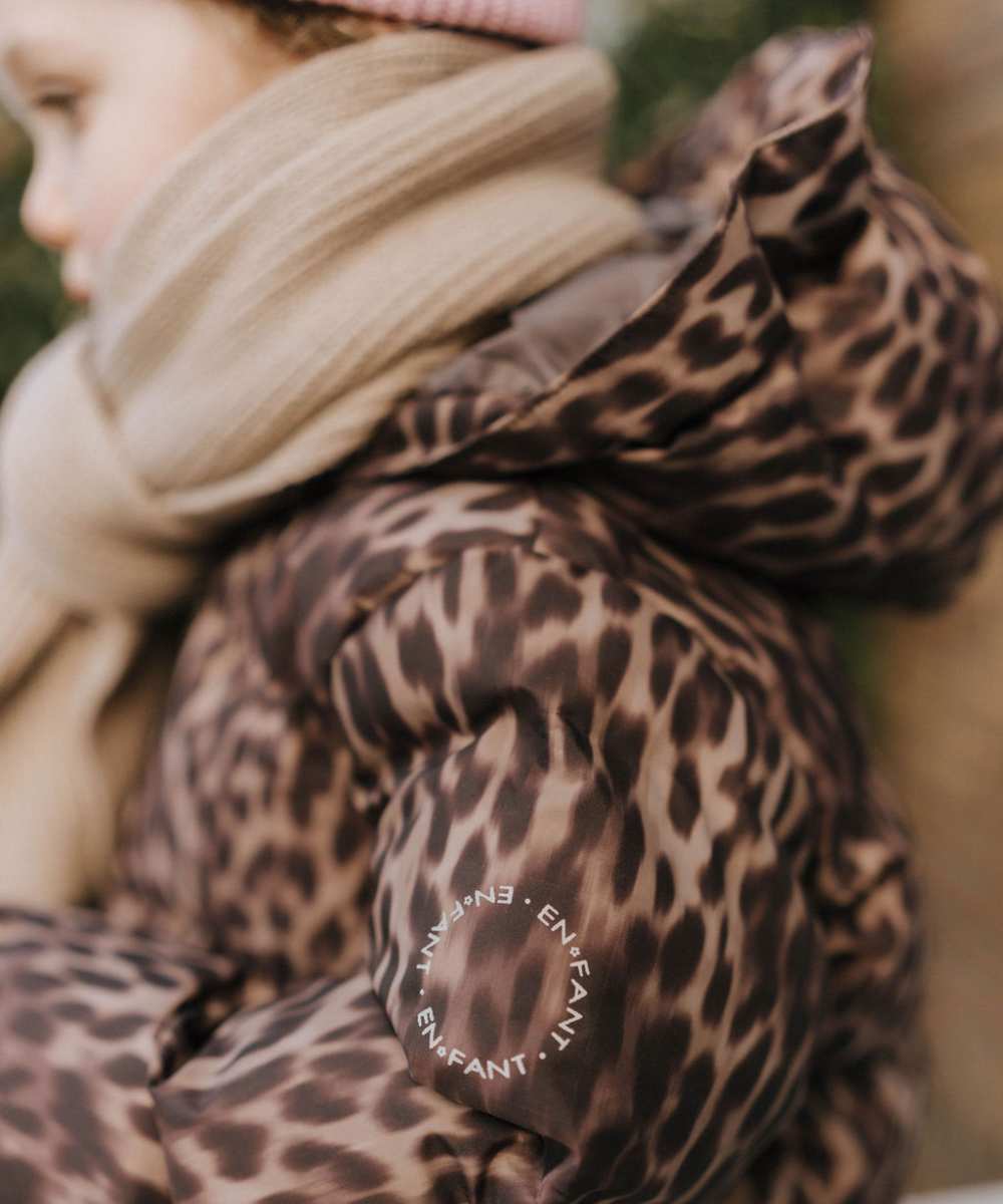 Winterjas leopard pine bark enfant