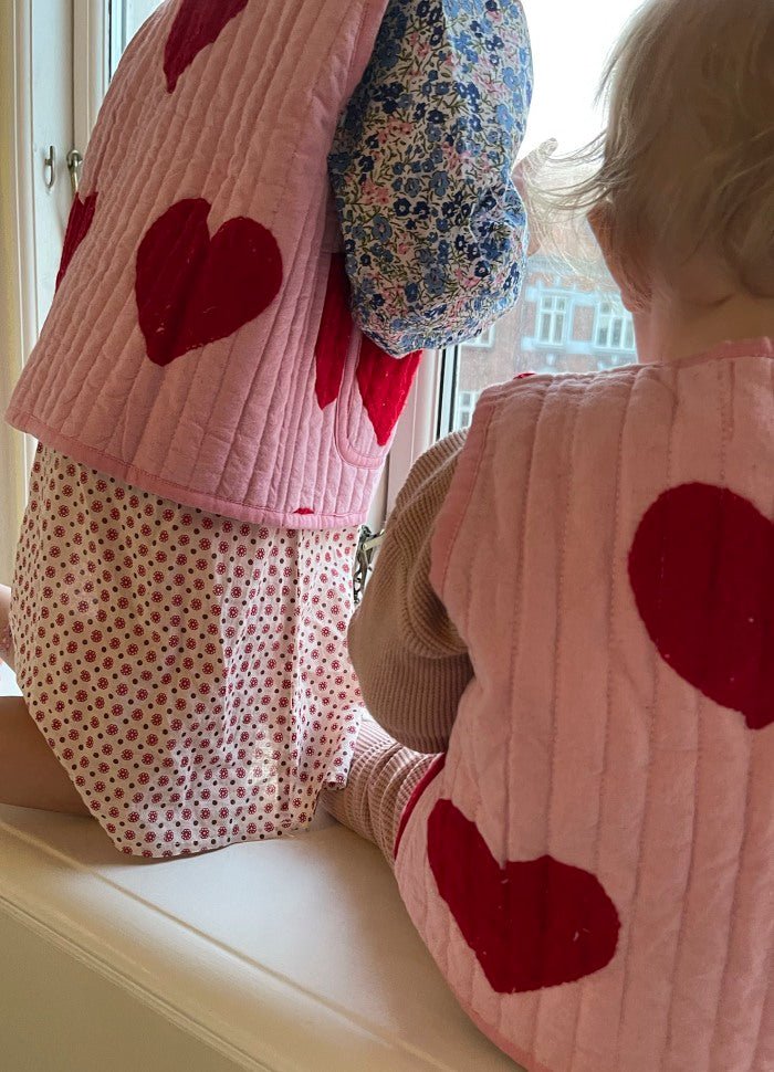 Honey mini quilted suzani Vest - Charly's