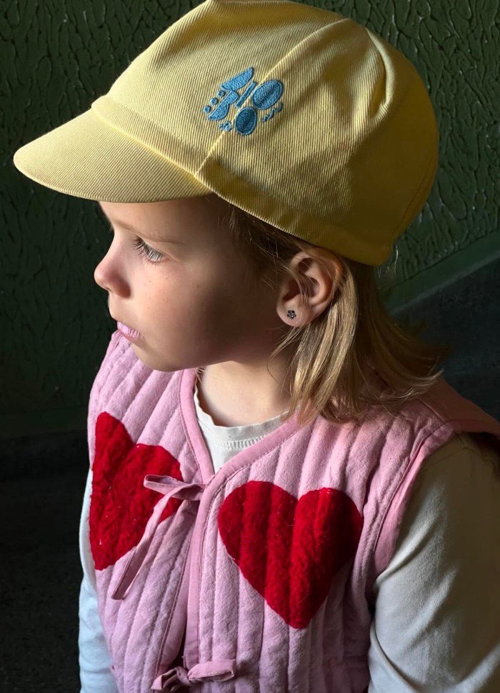 Honey mini quilted suzani Vest - Charly's