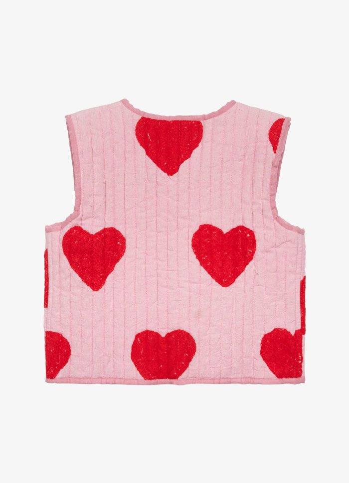 Honey mini quilted suzani Vest - Charly's
