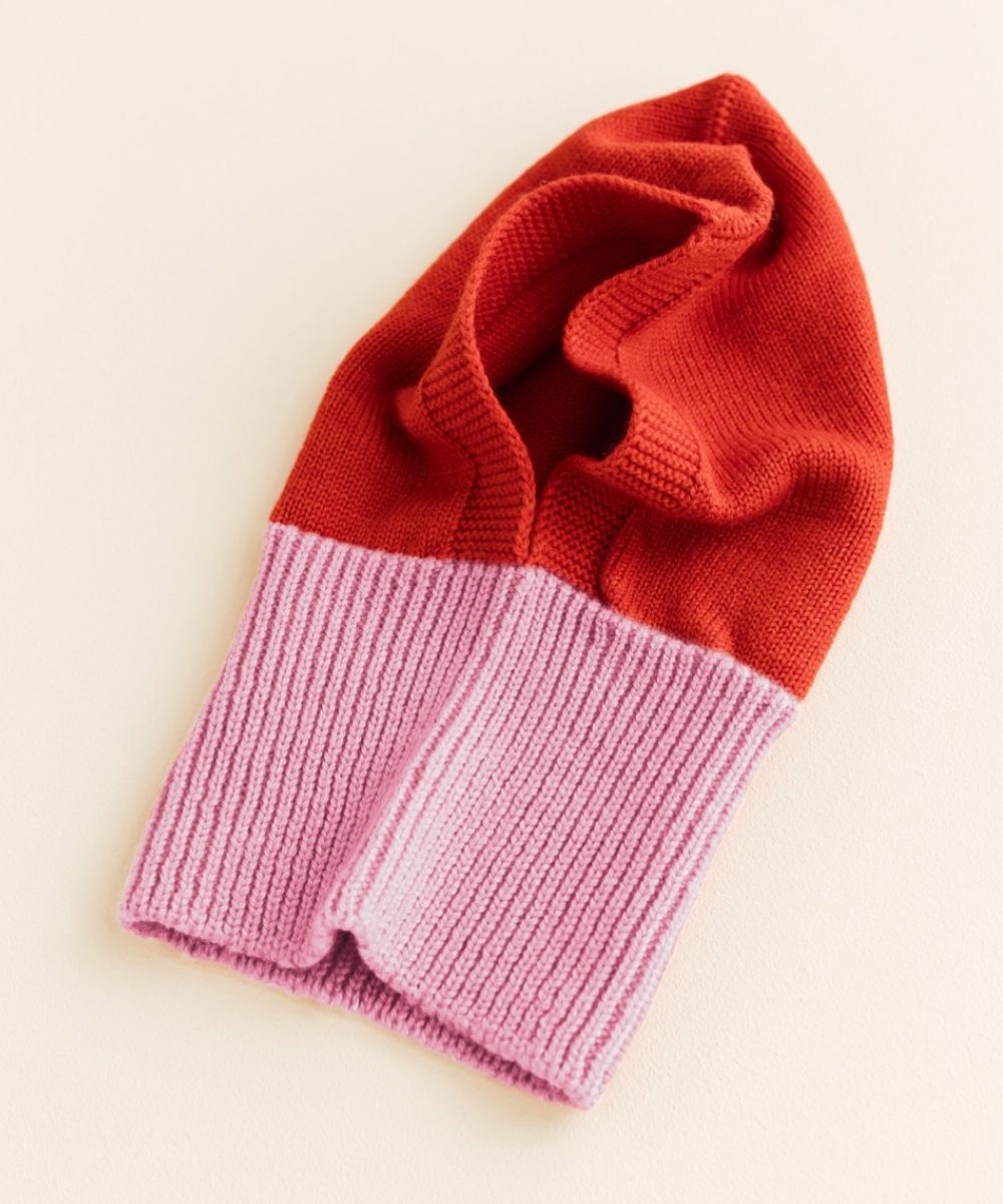 Balaclava eddy cotton candy red