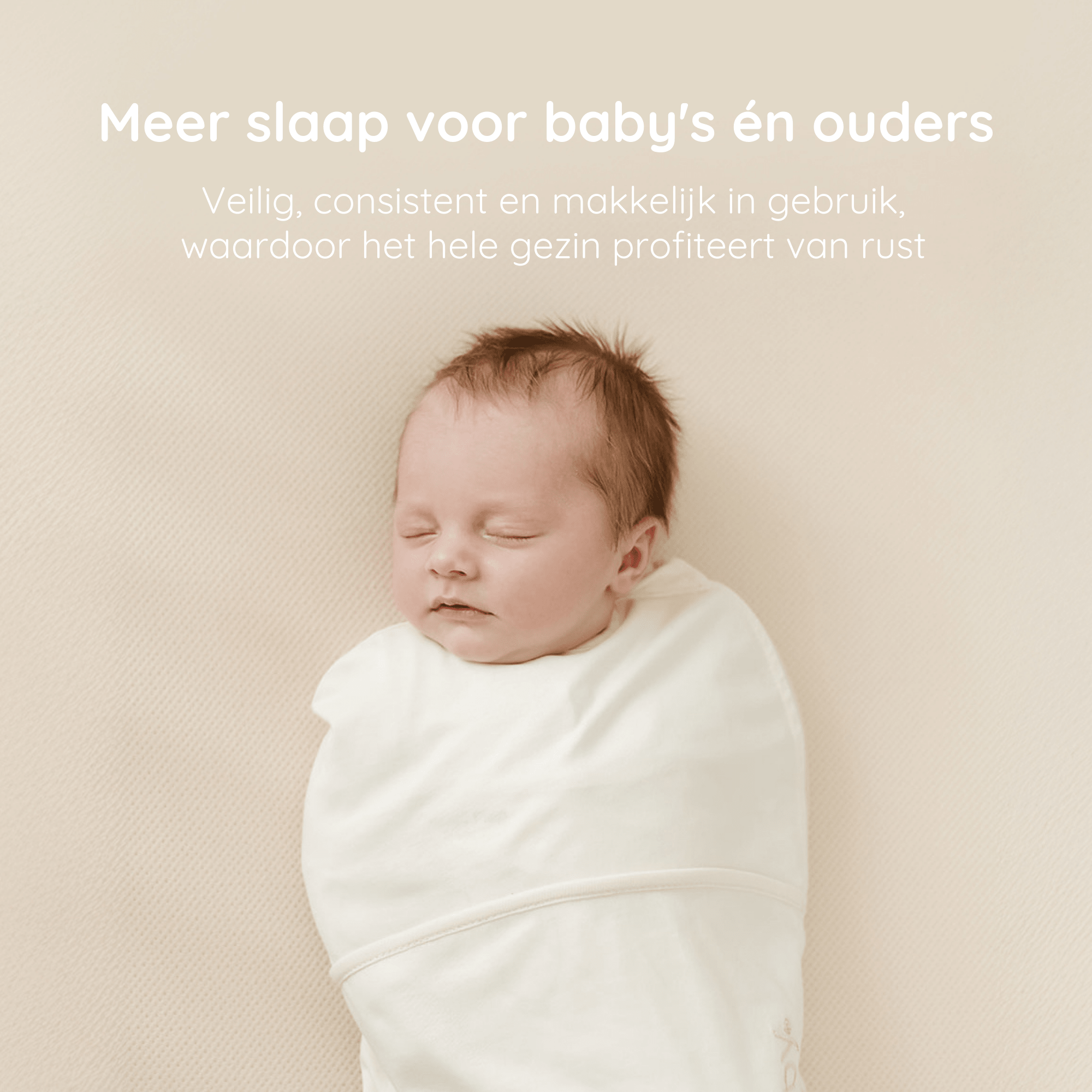 Inbakerslaapzak Piep 0 - 3M Pure - Charly's