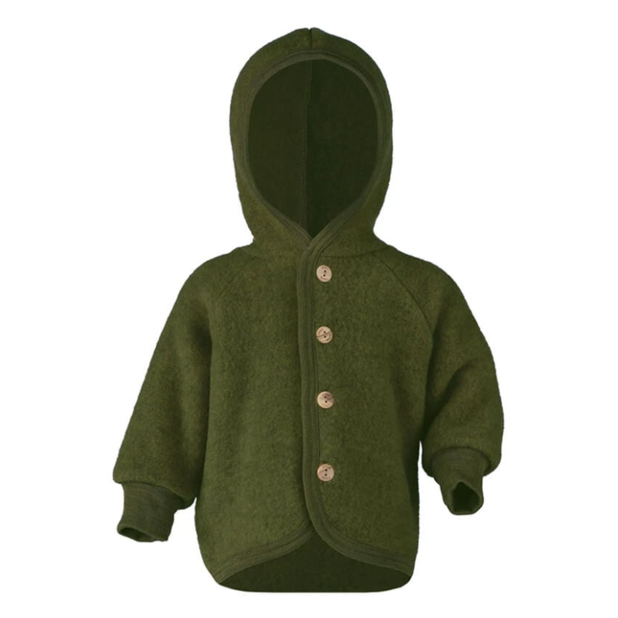 Jasje wolfleece groen - Charly's