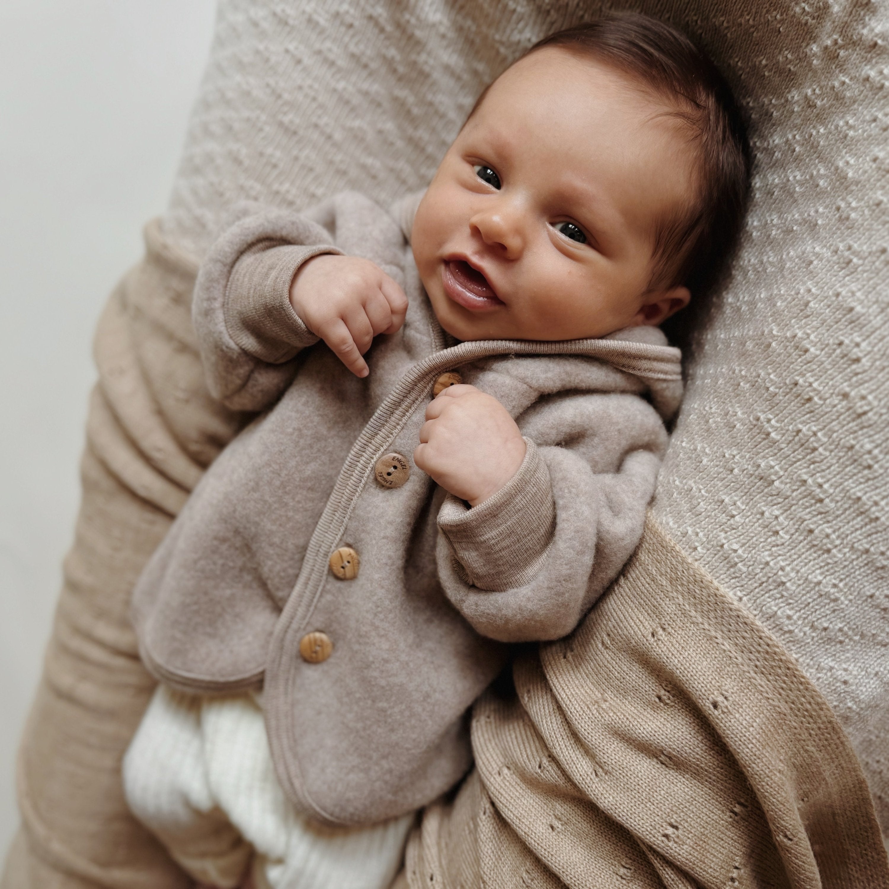 Jasje wolfleece sand - Charly's