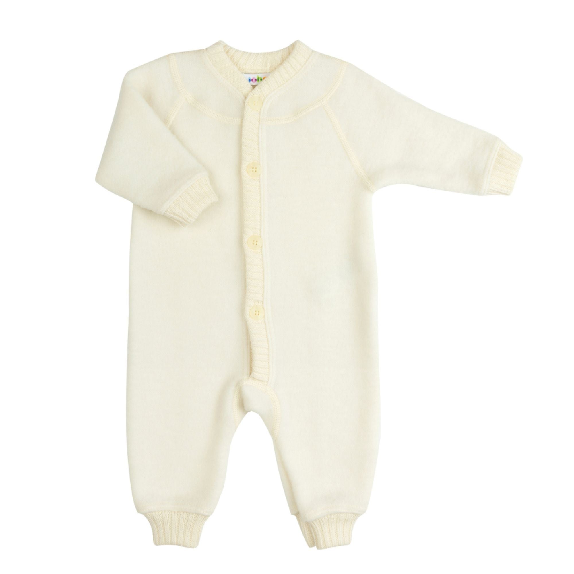 Jumpsuit 100% merinowol naturel - Charly's