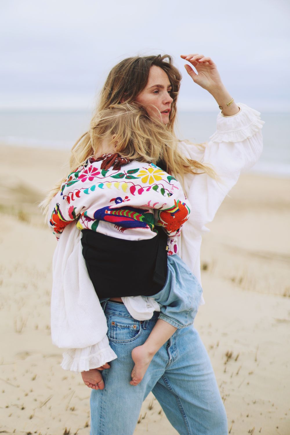 Kinder draagzak zwart - Charly's