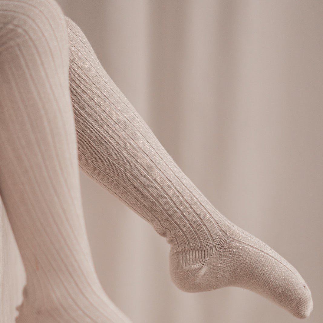 Maillot glitter doux agneaux ribbed - Charly's