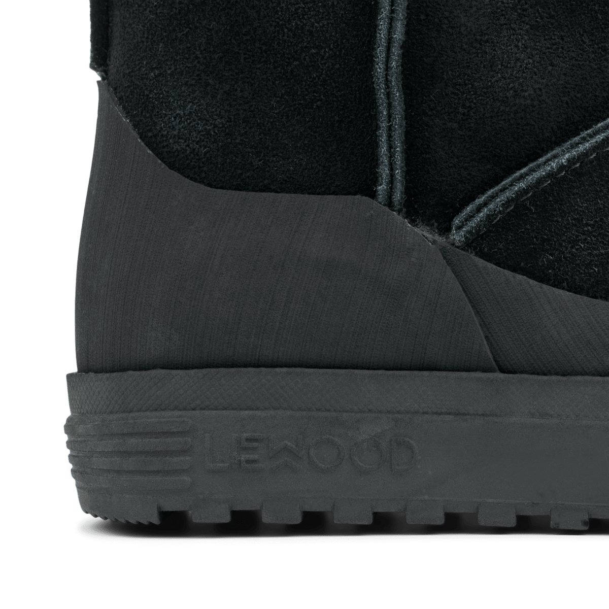 Mattie suede boot zwart - Charly's