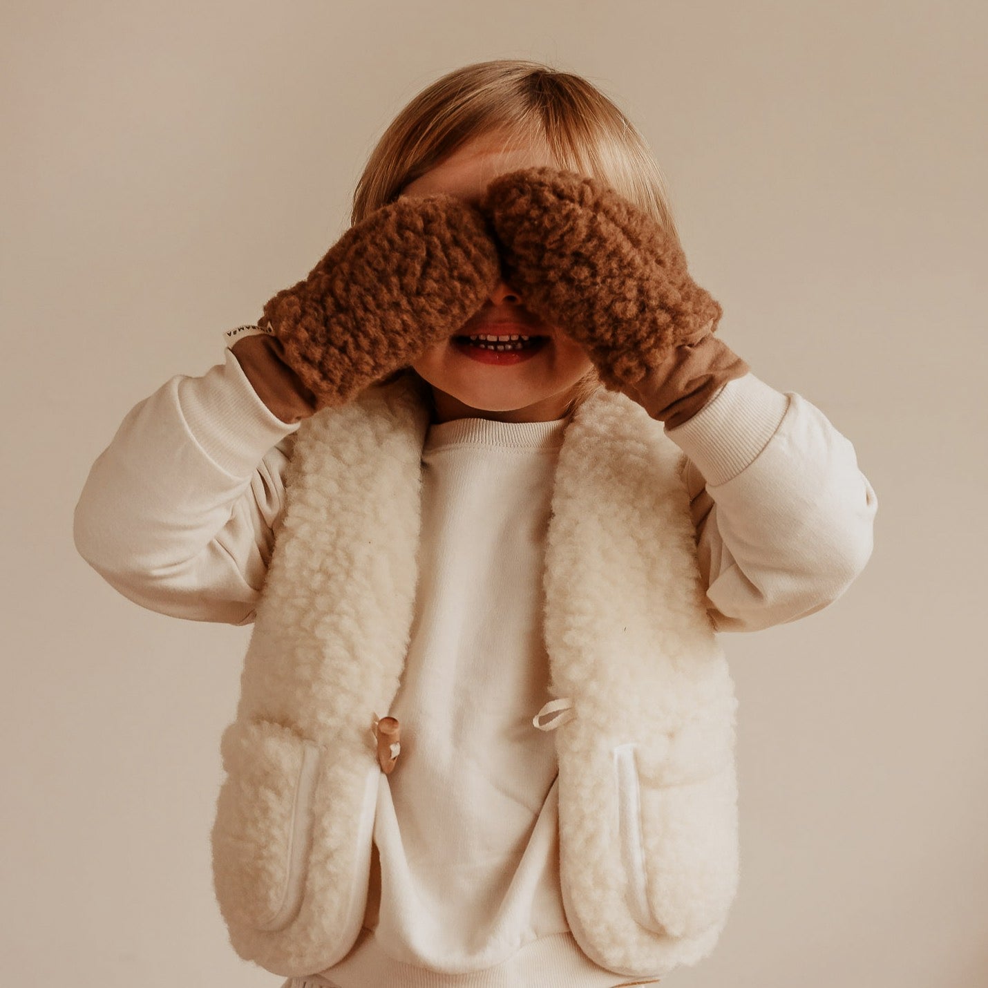 Merinowool snugglevest milk - Charly's