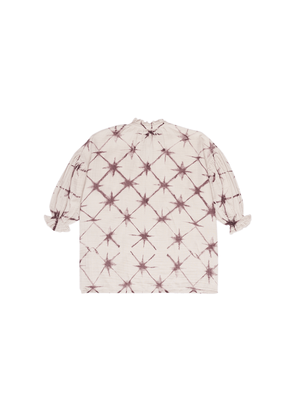 OLIVIA DRESS - BURGUNDY TIE DYE - Charly's