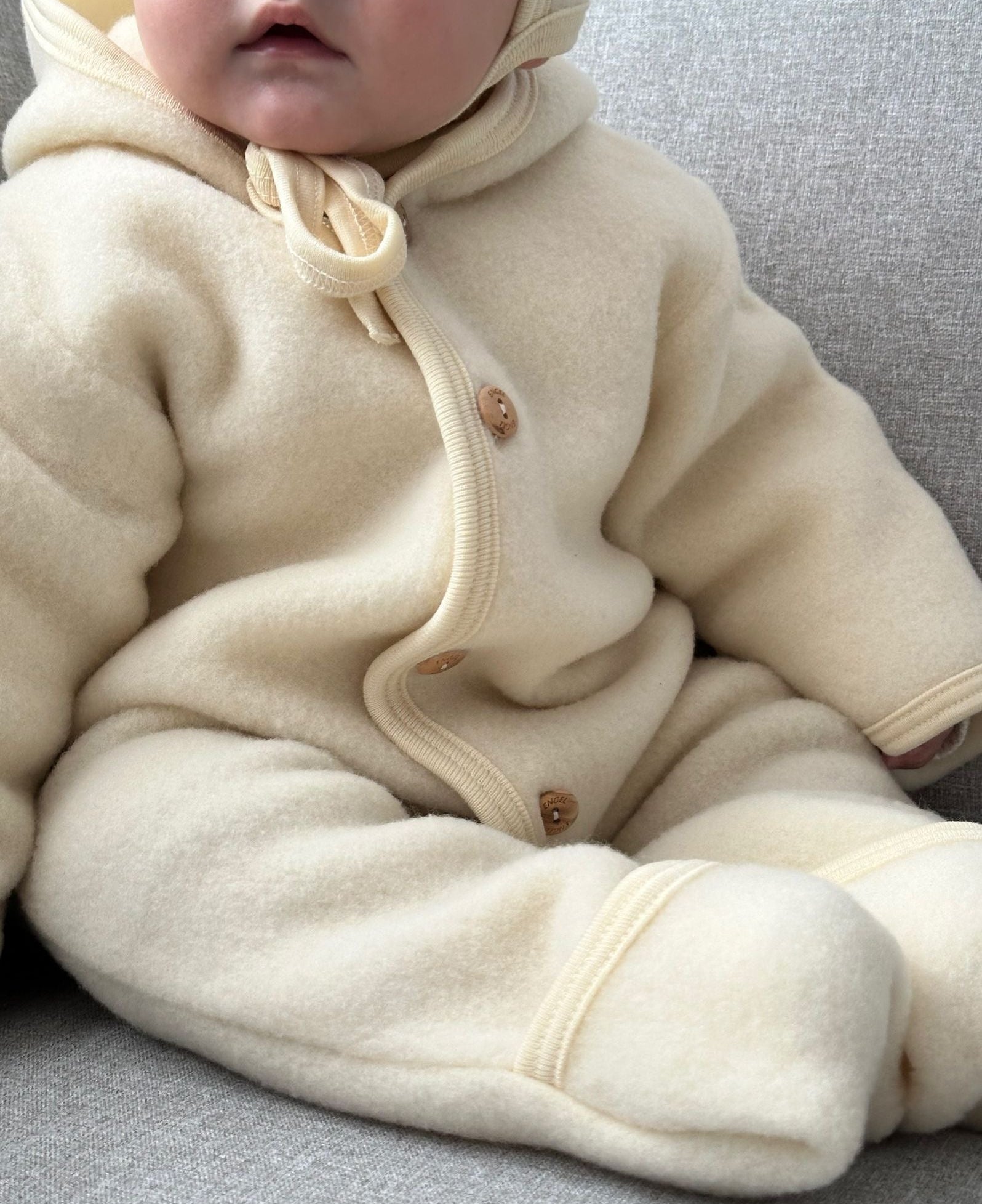 Overall wolfleece naturel - Charly's
