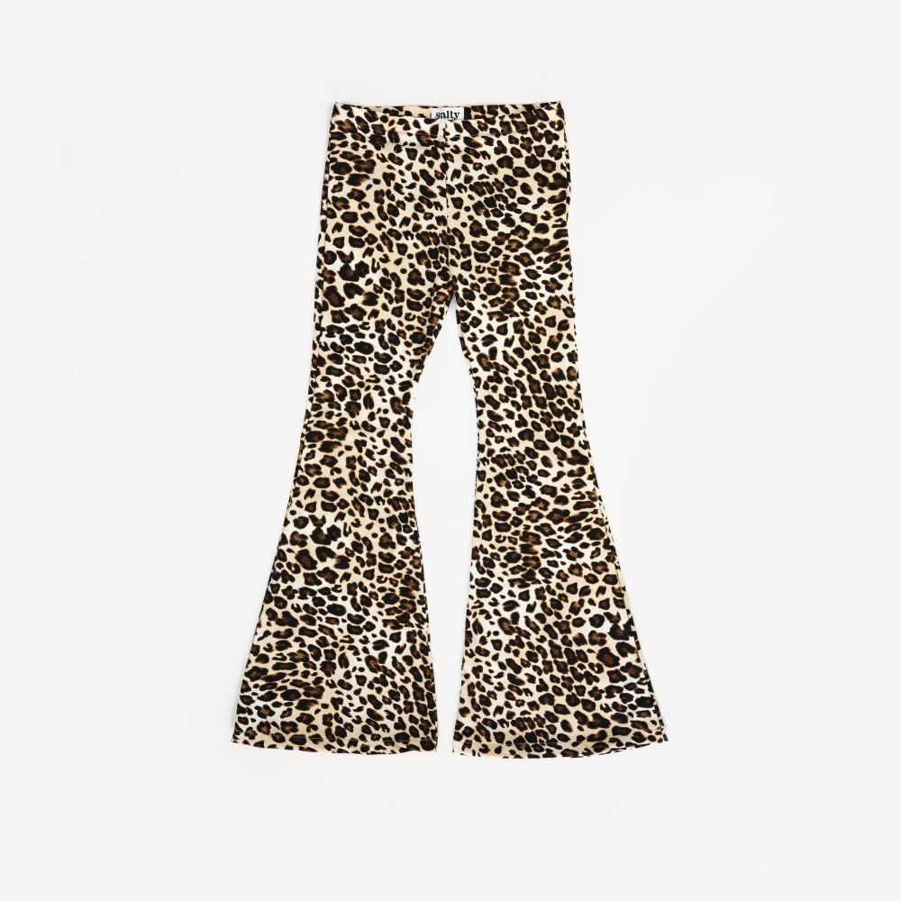Panter lover flared legging - Charly's