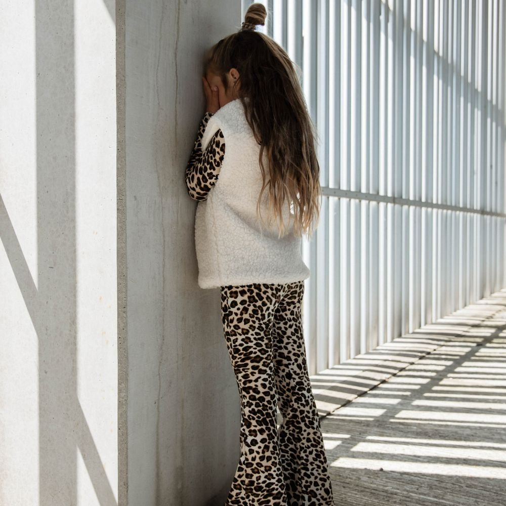 Panter lover flared legging - Charly's