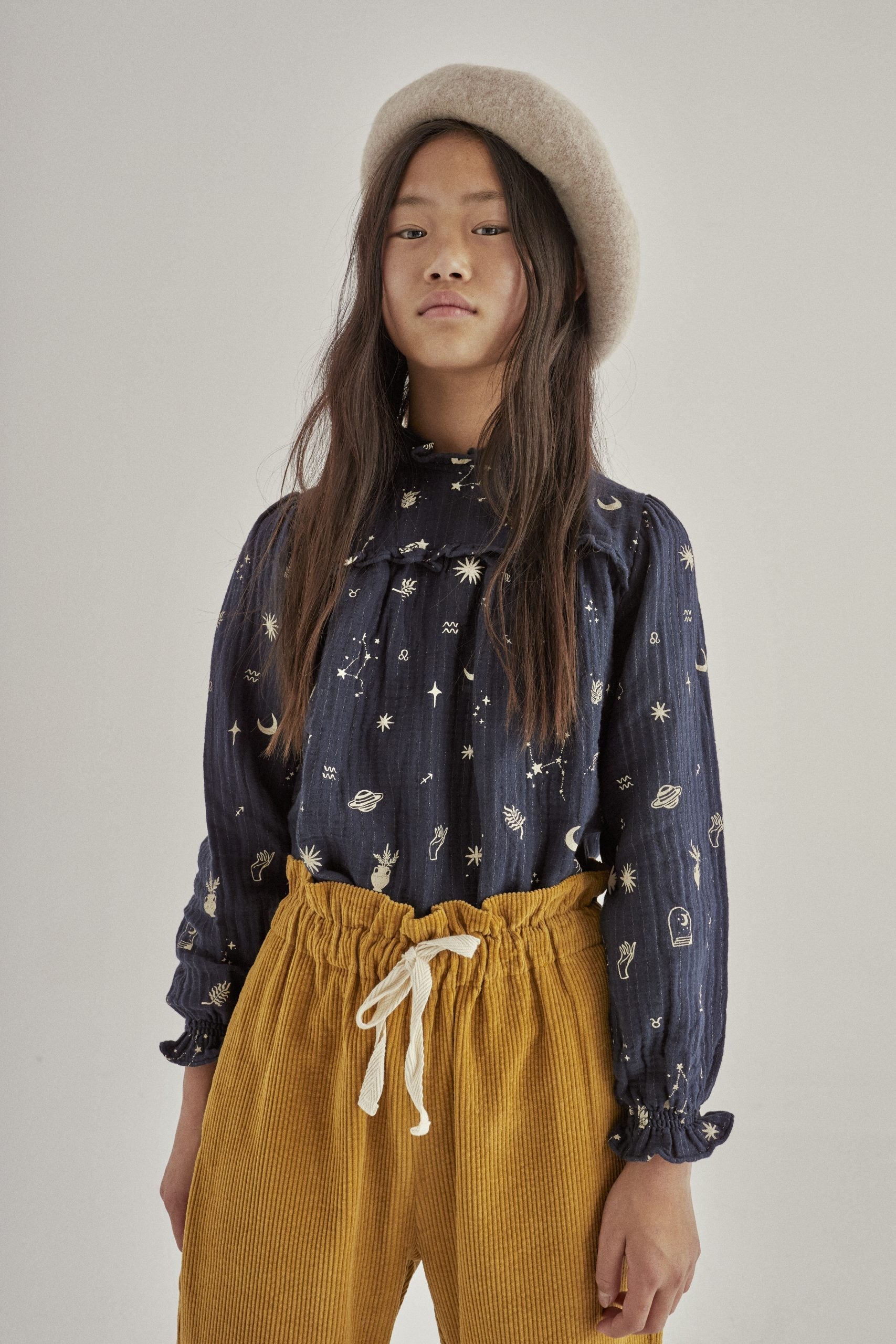 PAOLA BLOUSE - COSMOS PRINT - Charly's