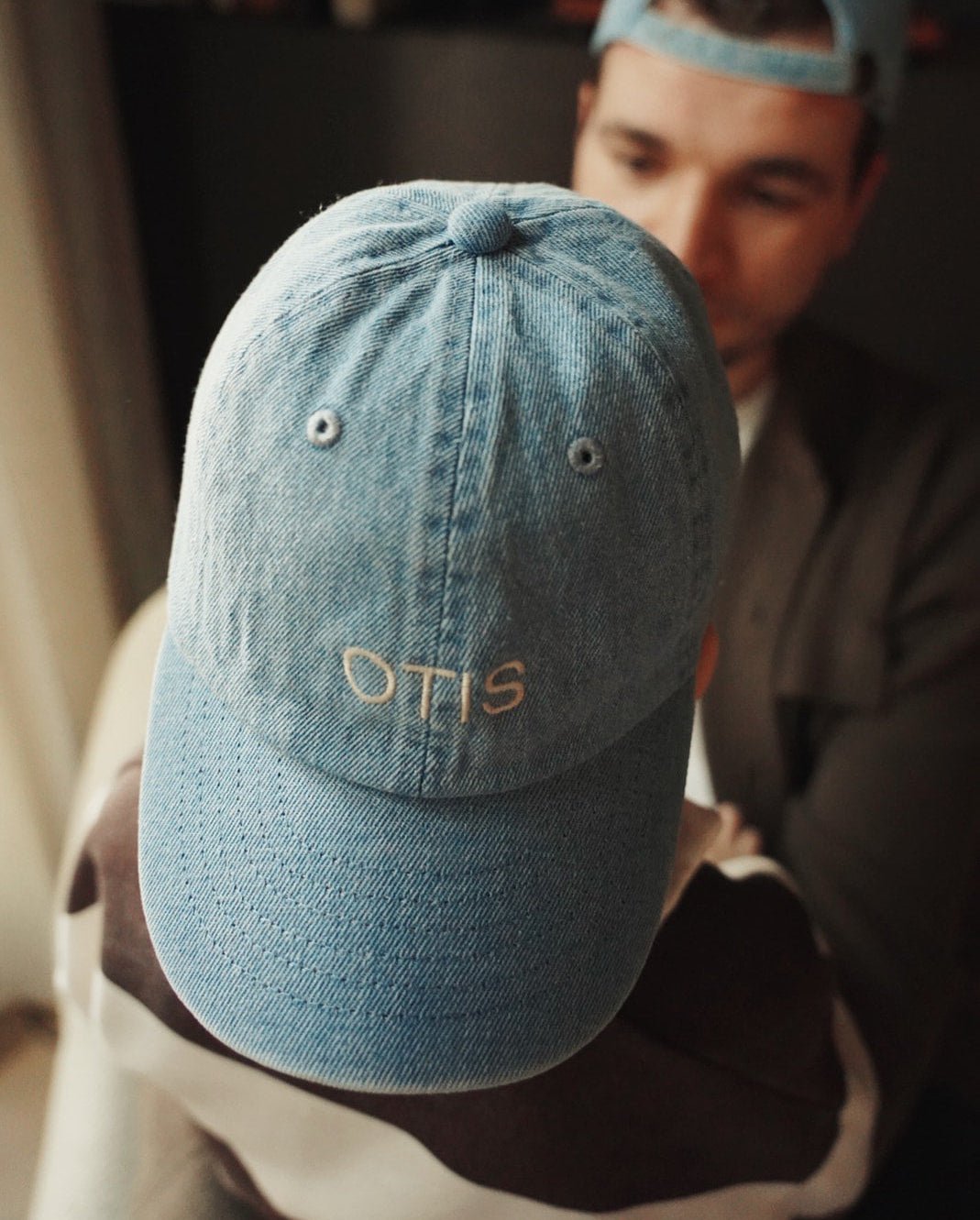 Petje gepersonaliseerd kids denim - Charly's