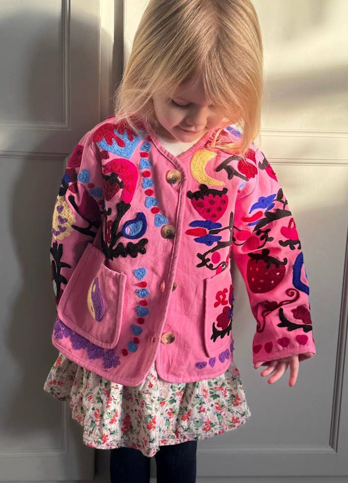 PRE - ORDER Maggie MINI Jacket Pink - Charly's