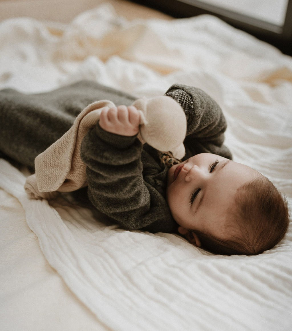 Slaapzak wolfleece grijs