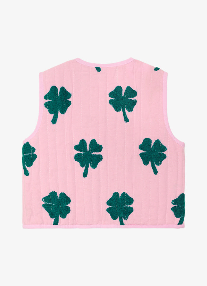 Honey MINI vest clover green