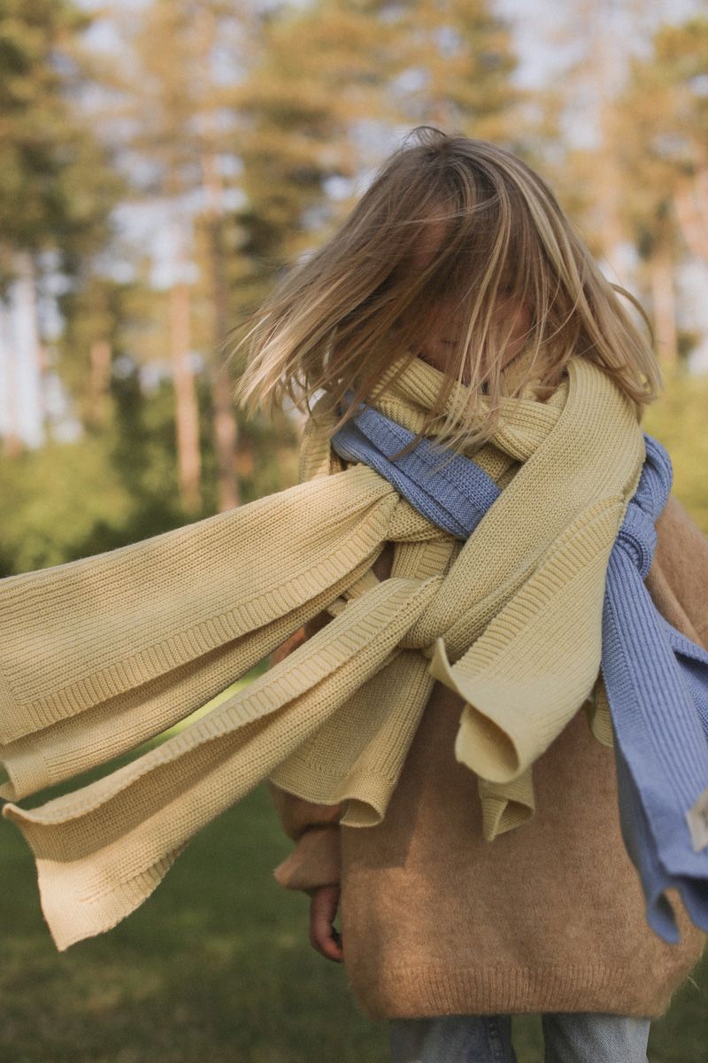 Sjaal gustave light yellow - Charly's