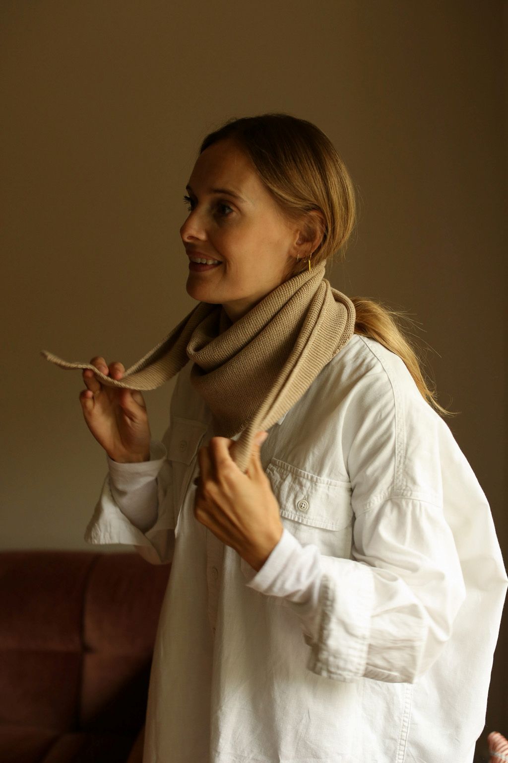 Sjaal josephina sand kids & dames - Charly's