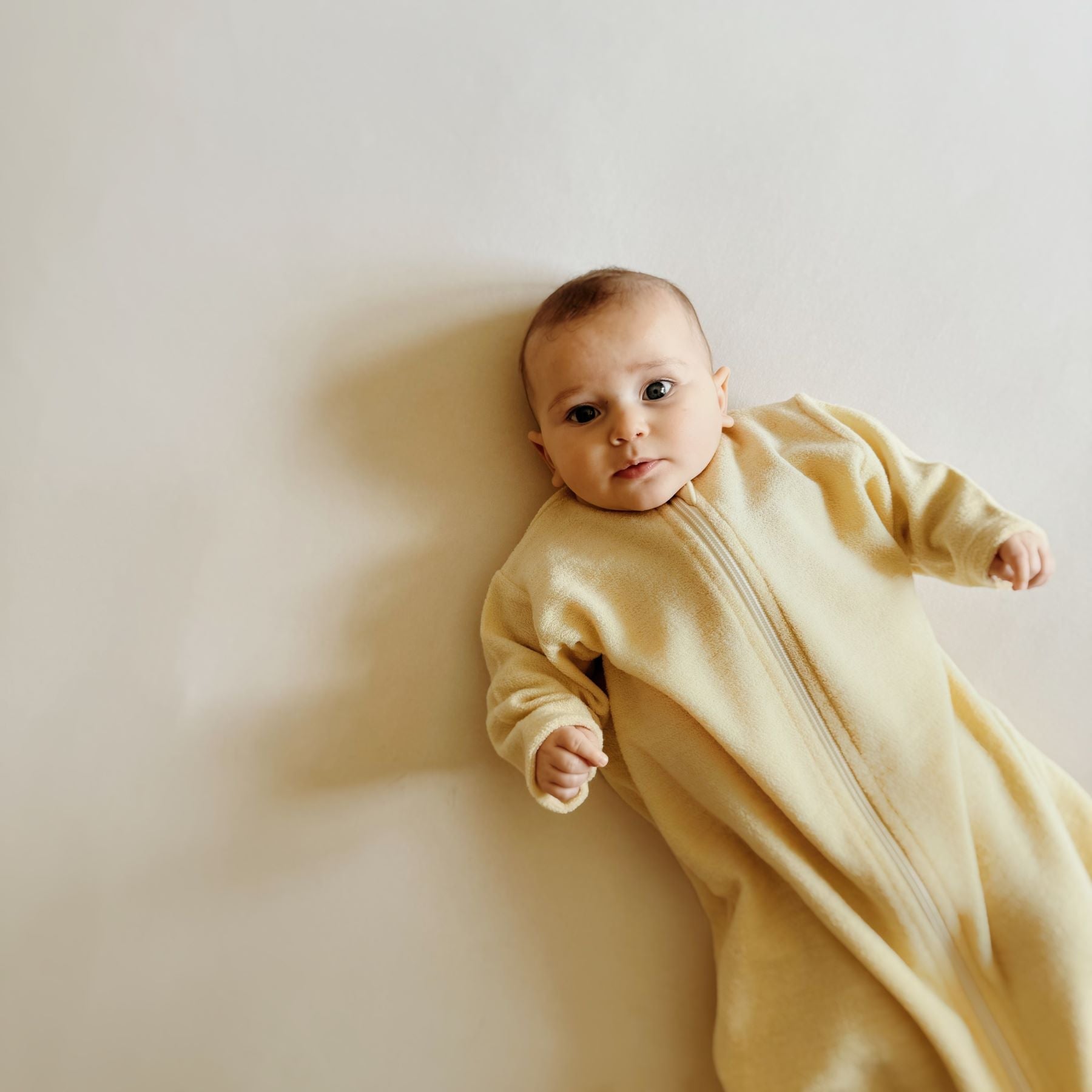 Slaapzak wol 100% beige melange - Charly's