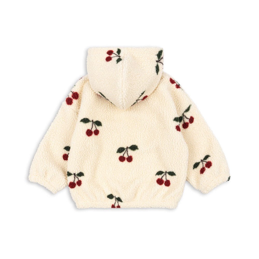 Teddy jacket grande cerise - Charly's