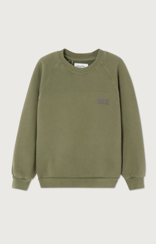 Trui vintage khaki - Charly's