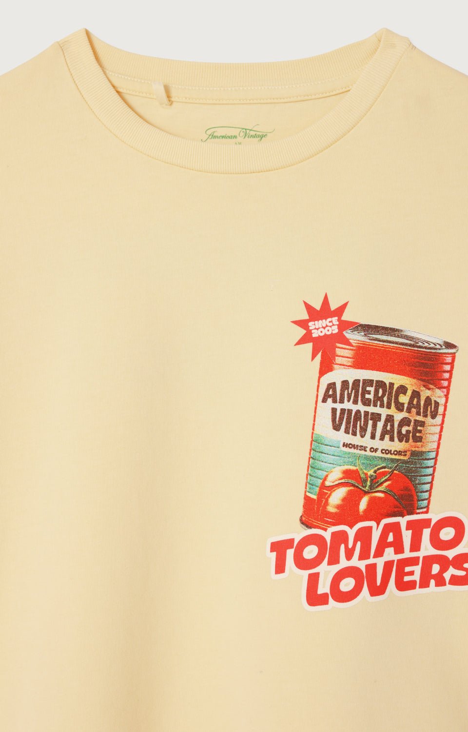 Tshirt creme anglaise - Charly's