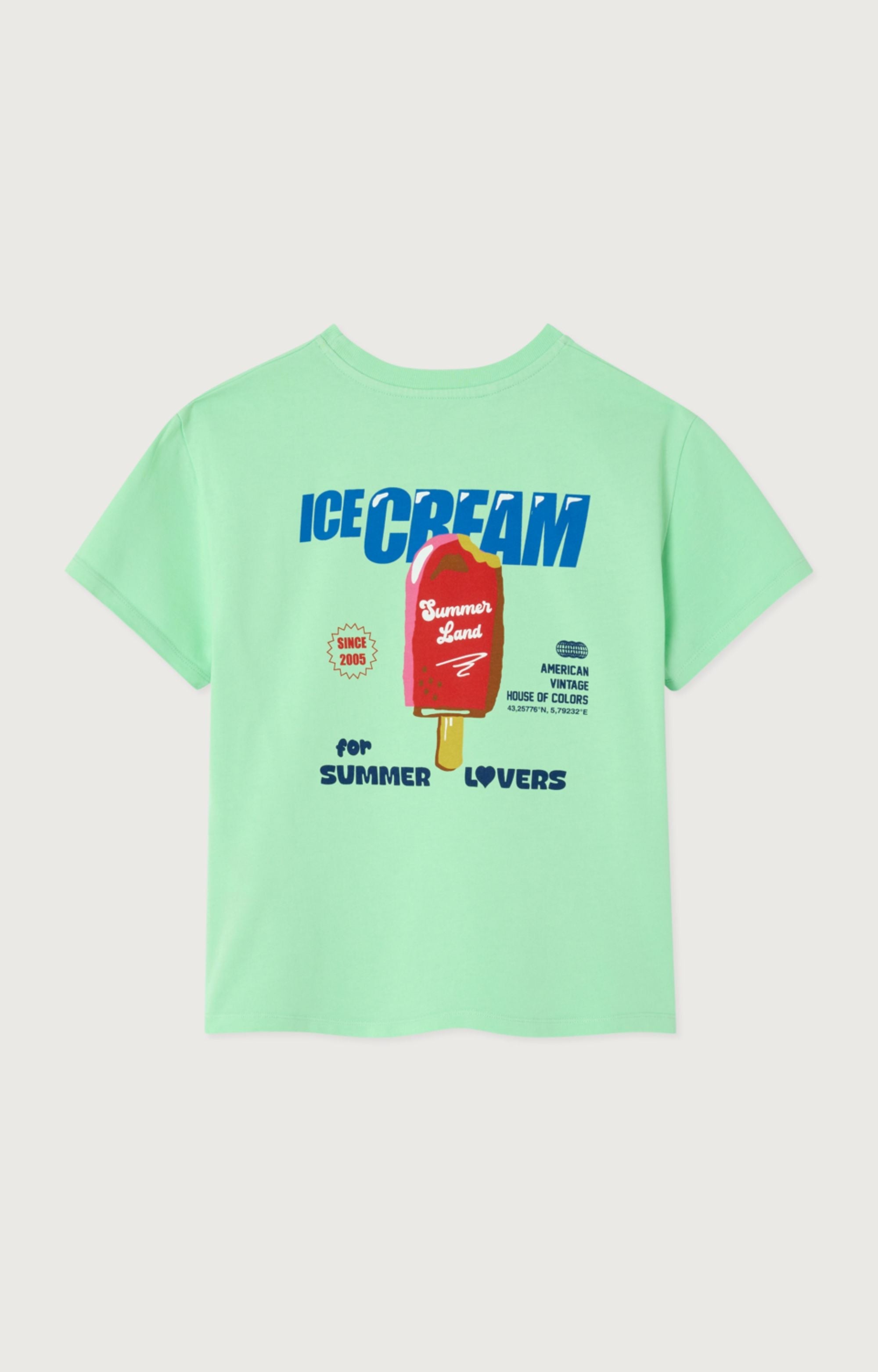 Tshirt groen amandier - Charly's