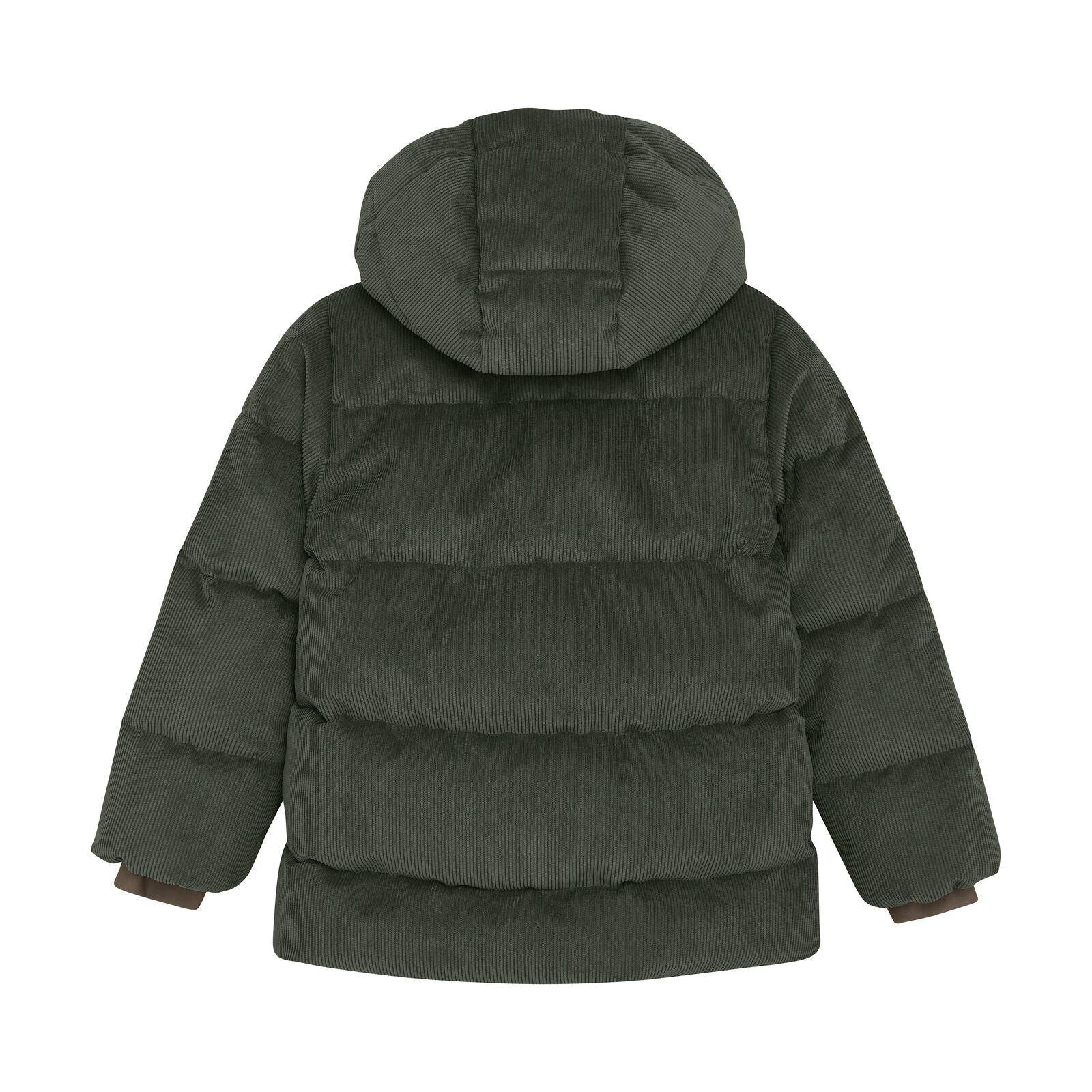 Winterjas kambaba groen corduroy enfant - Charly's