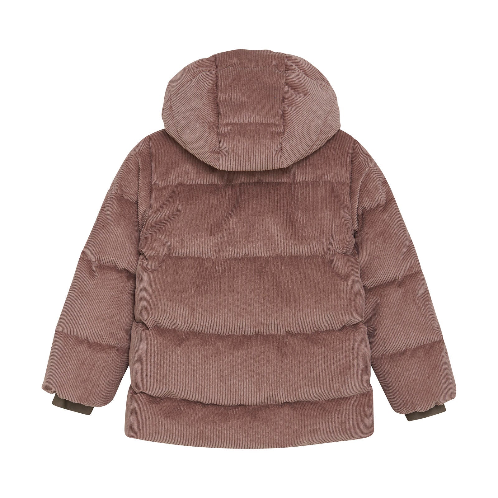 Winterjas rose taupe corduroy enfant - Charly's