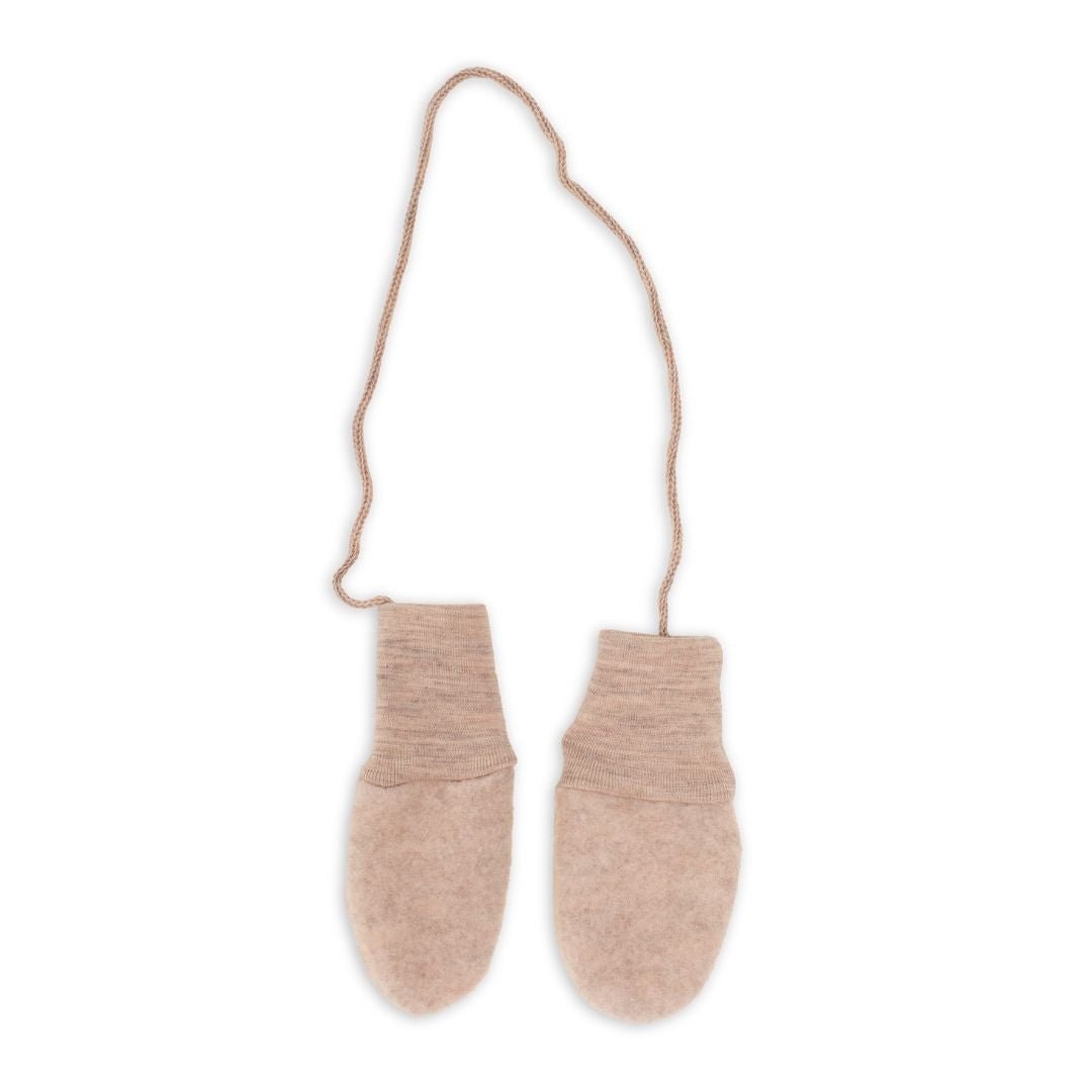 Wolfleece wantjes sand - Charly's