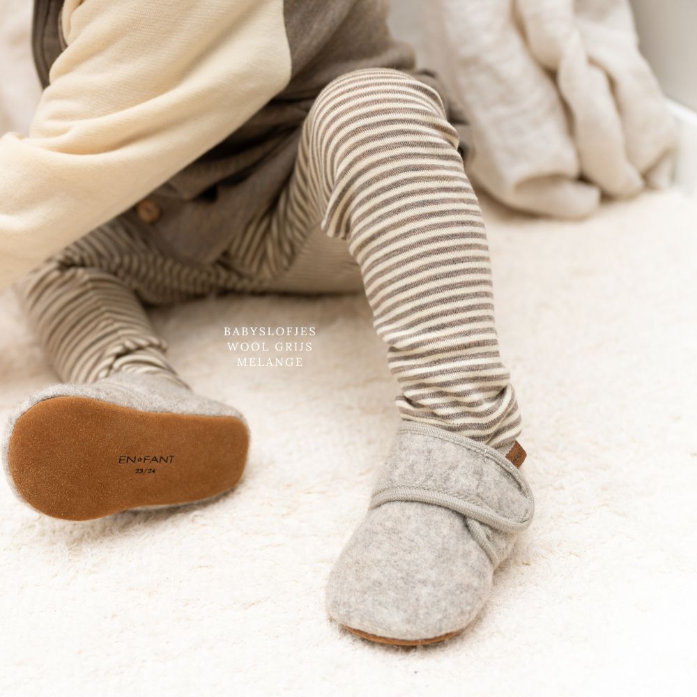 Wollen legging walnuss - Charly's