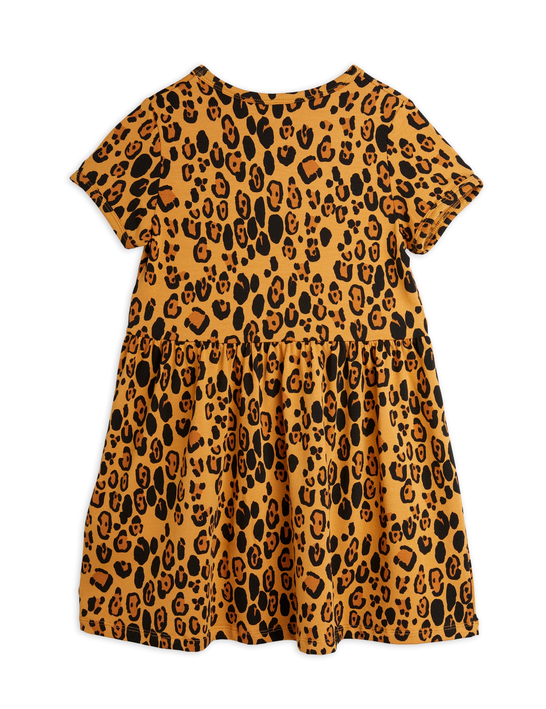 Mini Rodini Basic leopard ss dress TENCEL™