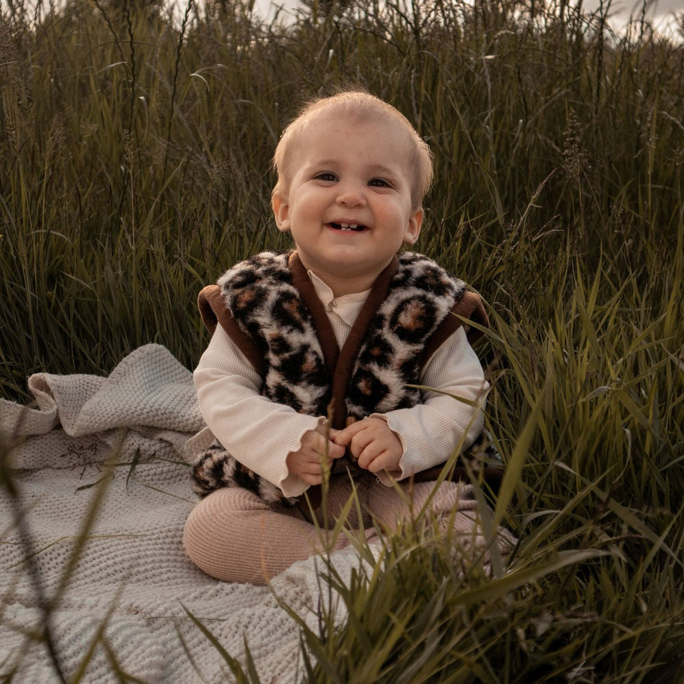 We Are Wovens Bodywarmer Junior Panter