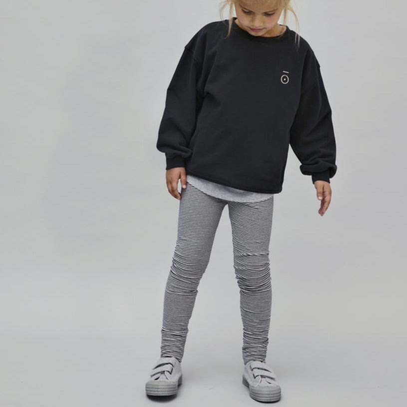 Gray Label Leggings Black - Cream 3