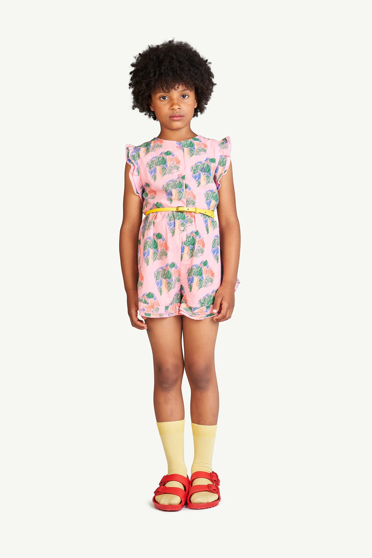 The Animals Observatory Woods Pink Squirrel Jumpsuit