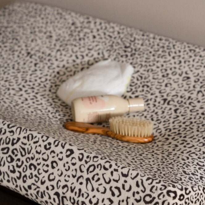 Aankleedkussenhoes Enkelzijdig Leopard - Charly's
