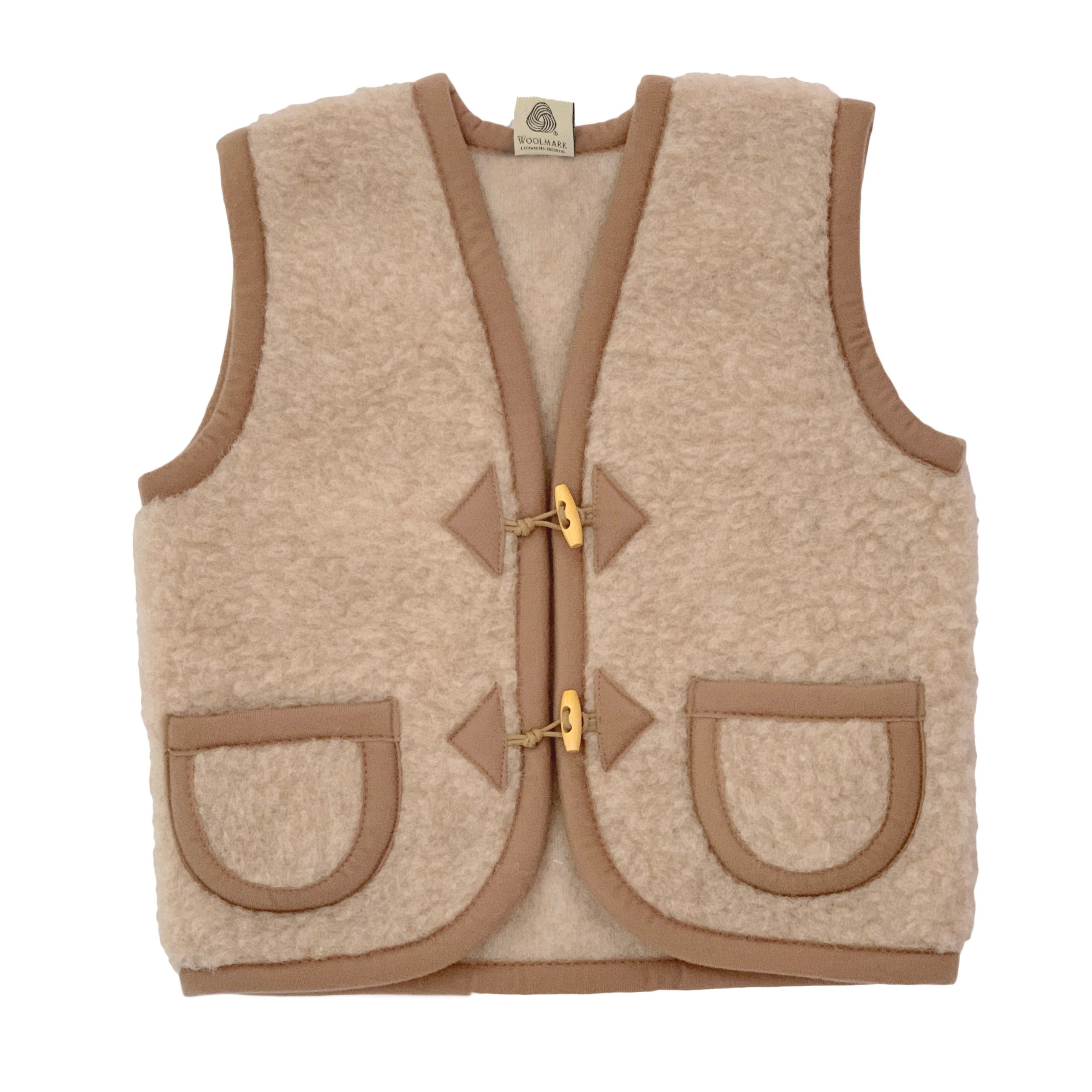 Bodywarmer junior beige - Charly's