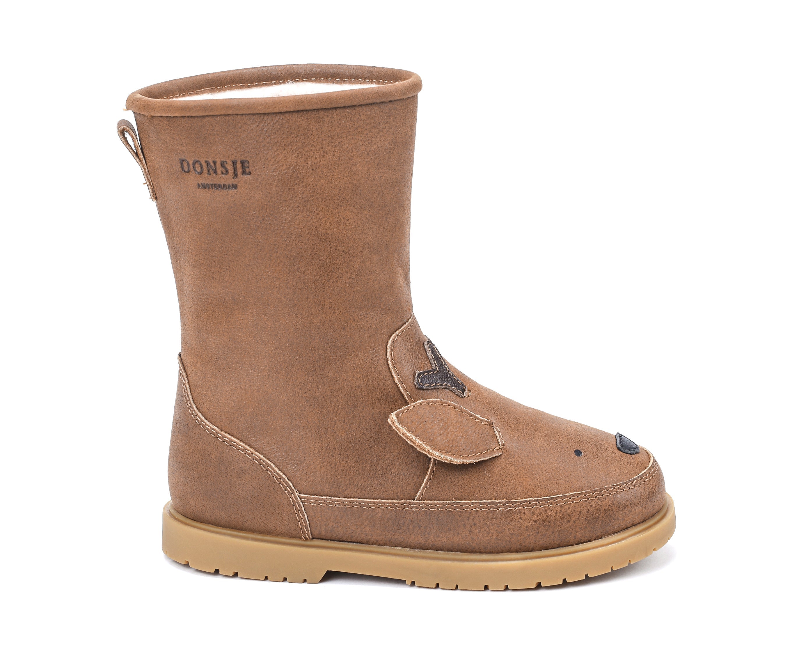 Boots chestnut leather - Charly's